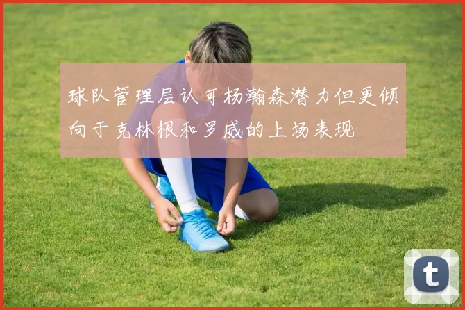 球队管理层认可杨瀚森潜力但更倾向于克林根和罗威的上场表现