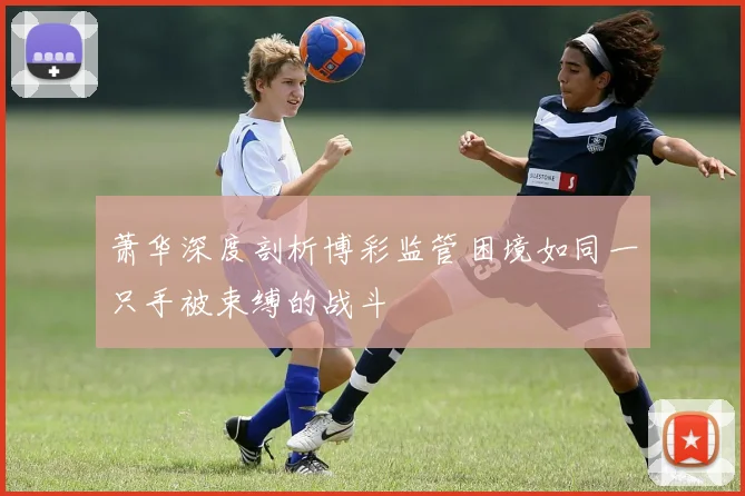 萧华深度剖析博彩监管困境如同一只手被束缚的战斗